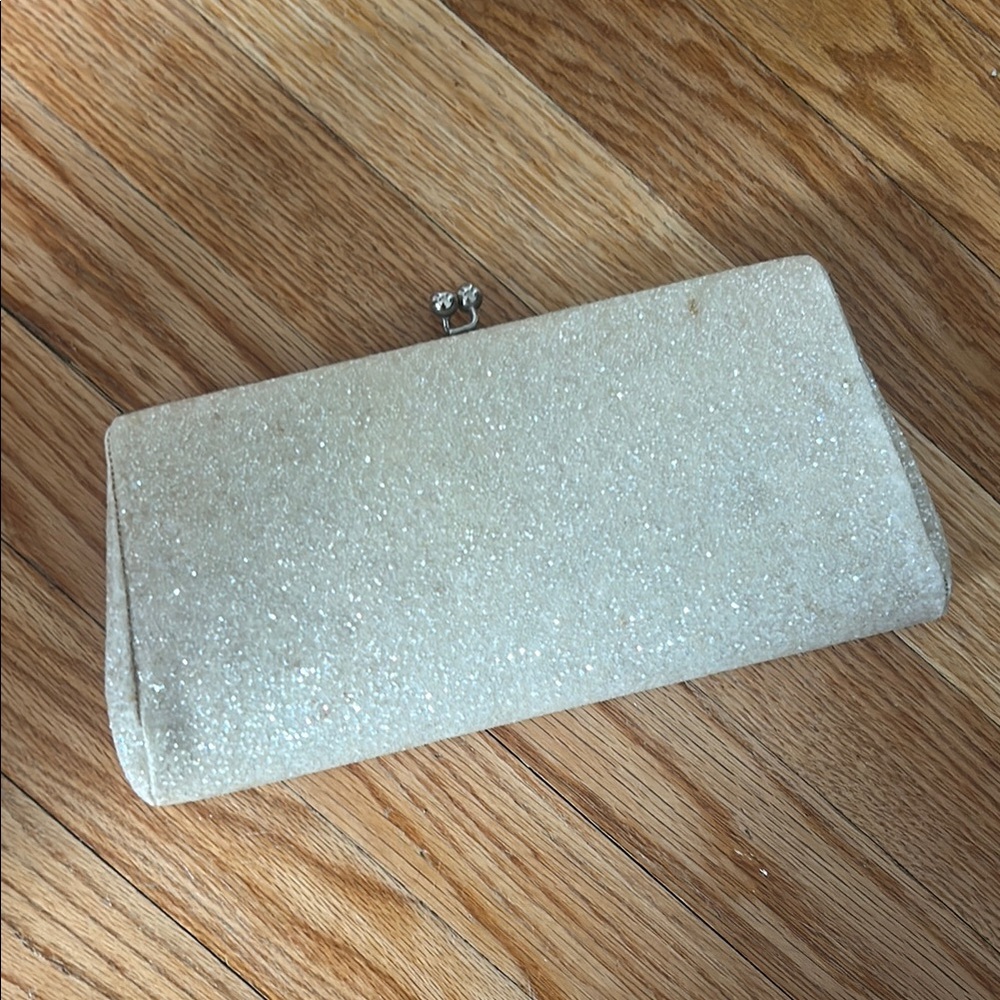 Vintage sparkle clutch
